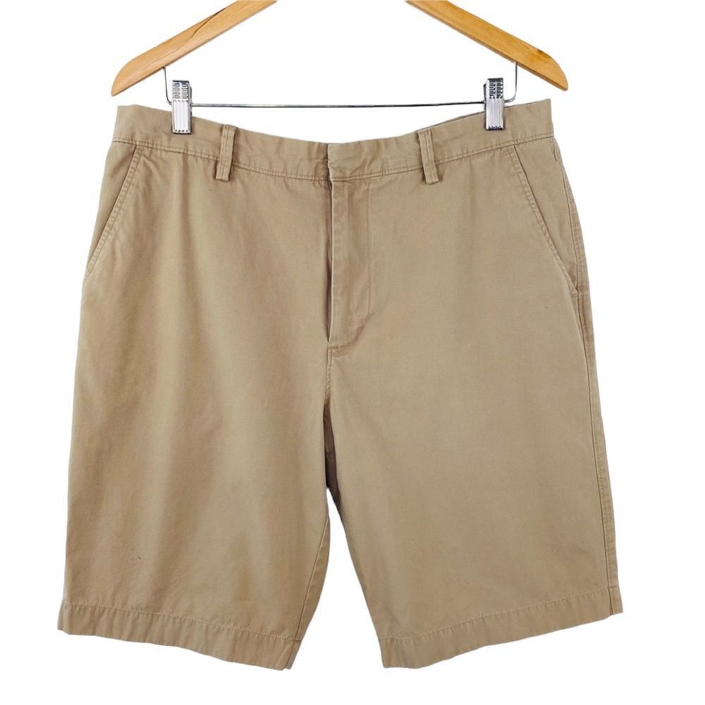 J. Crew khaki Rivington shorts size 35